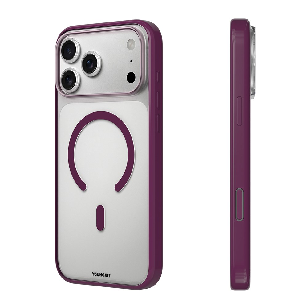 Apple iPhone 18 Pro Max Kılıf M-safe Şarj Özellikli Youngkit High Definition Serisi Kapak