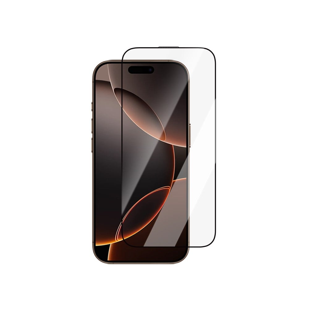 Apple iPhone iPhone 16 Plus CaseWorld Crystal Essence Serisi Safir Coating 0.15mm 3D&HD Temperli Cam Ekran Koruyucu