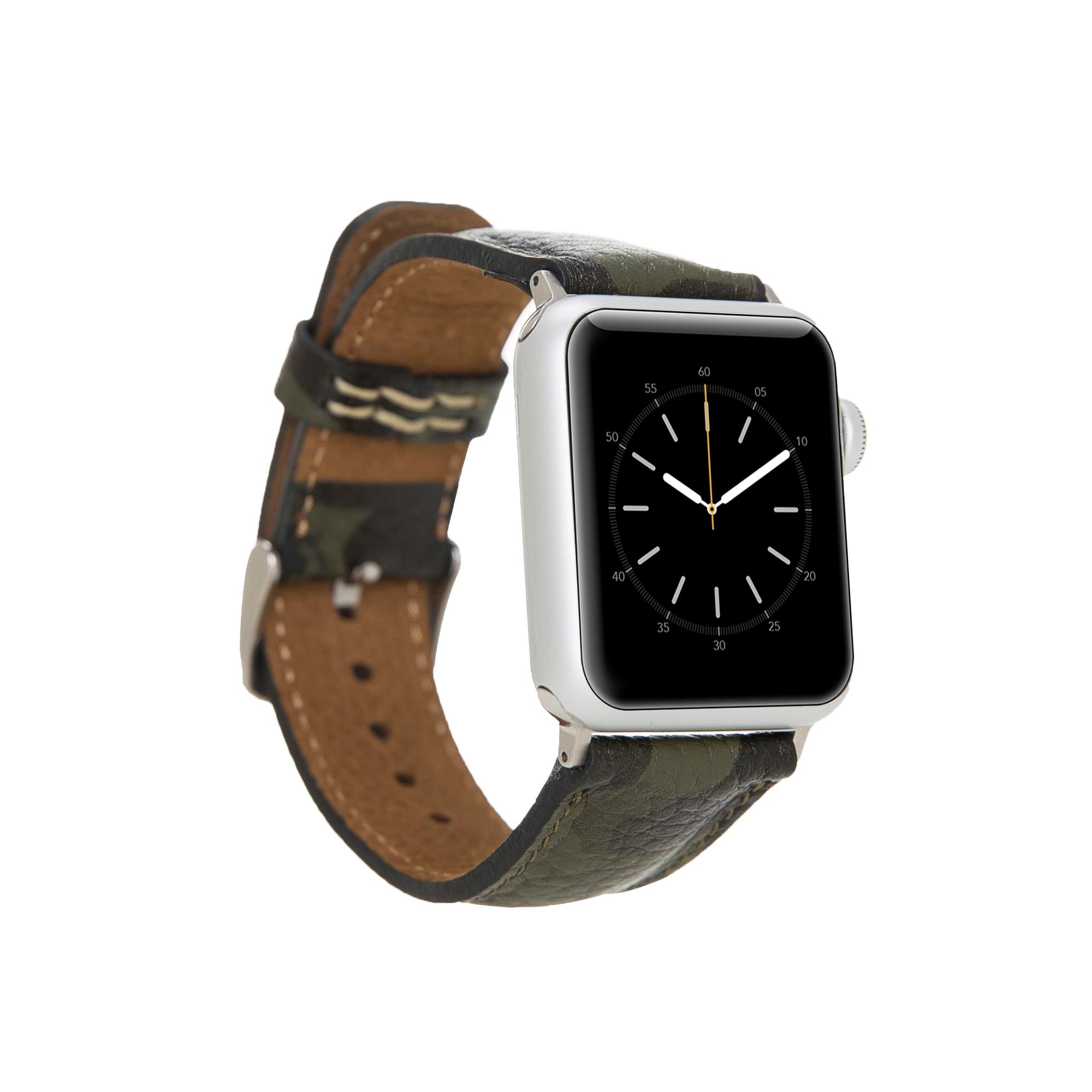 Bouletta Apple Watch Uyumlu Deri Kordon 42-44-45mm KF04N