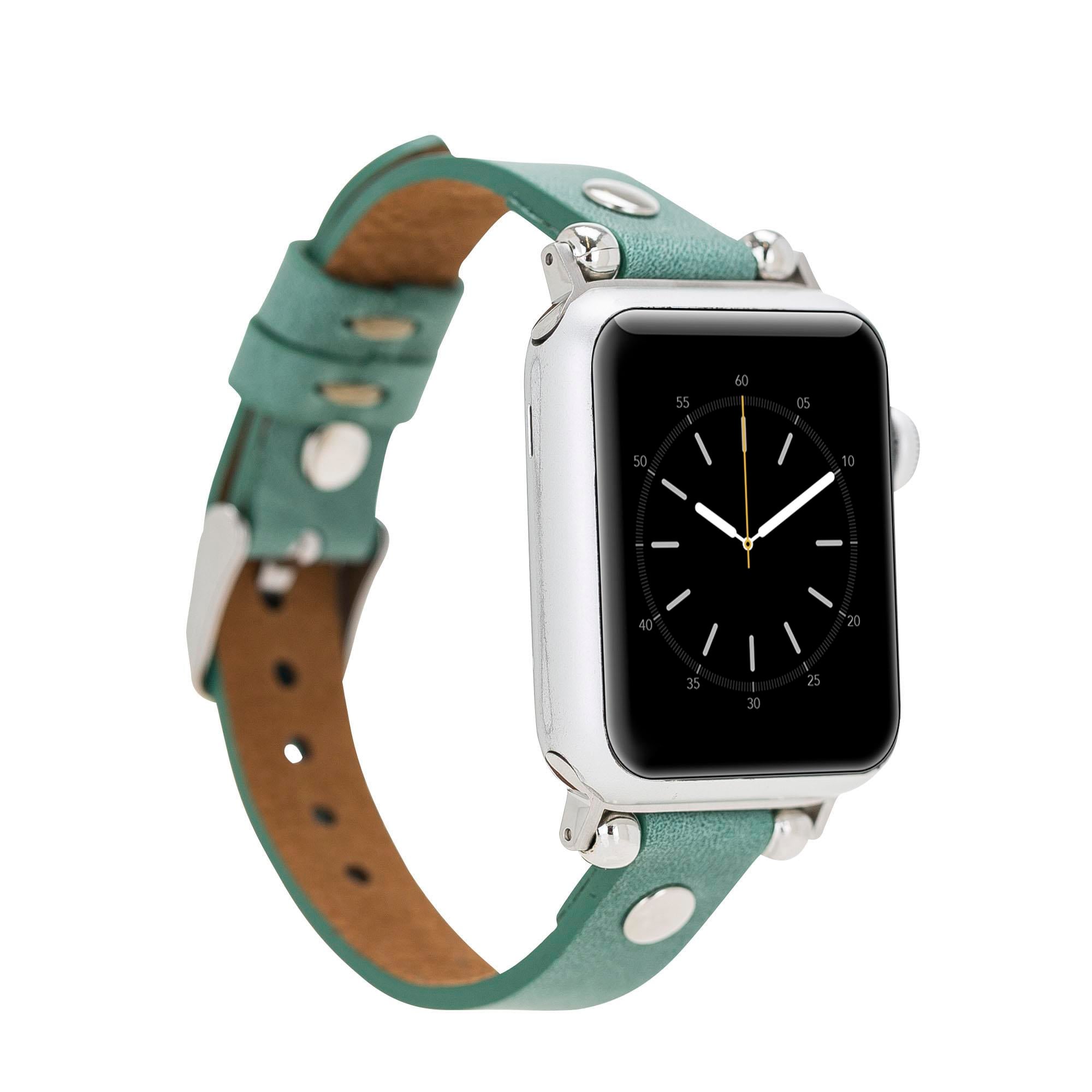 Bouletta Apple Watch Uyumlu Deri Kordon 38-40-41mm Ferro ST CZ12