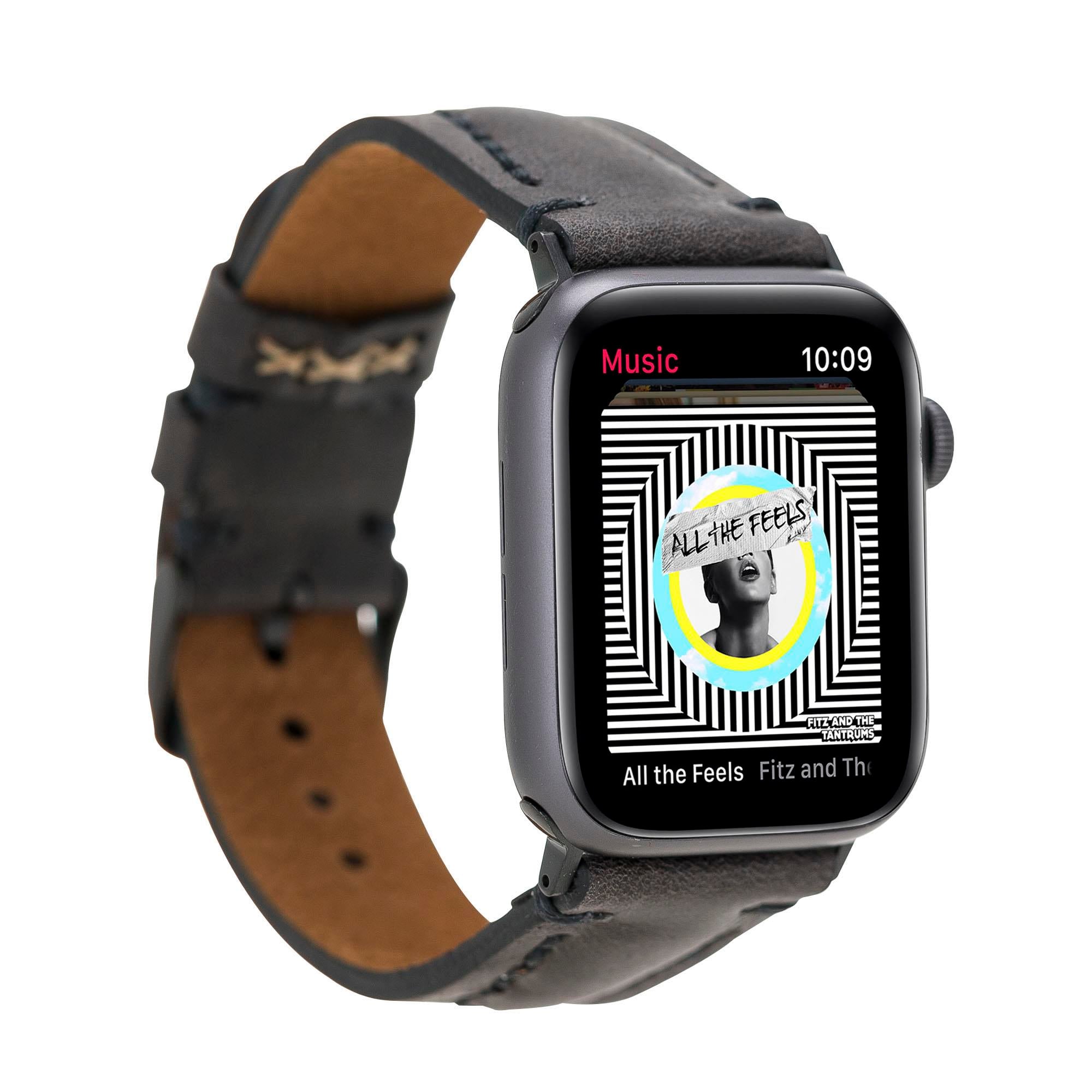 Bouletta Apple Watch Uyumlu Deri Kordon 38-40-41mm TN1 Avila