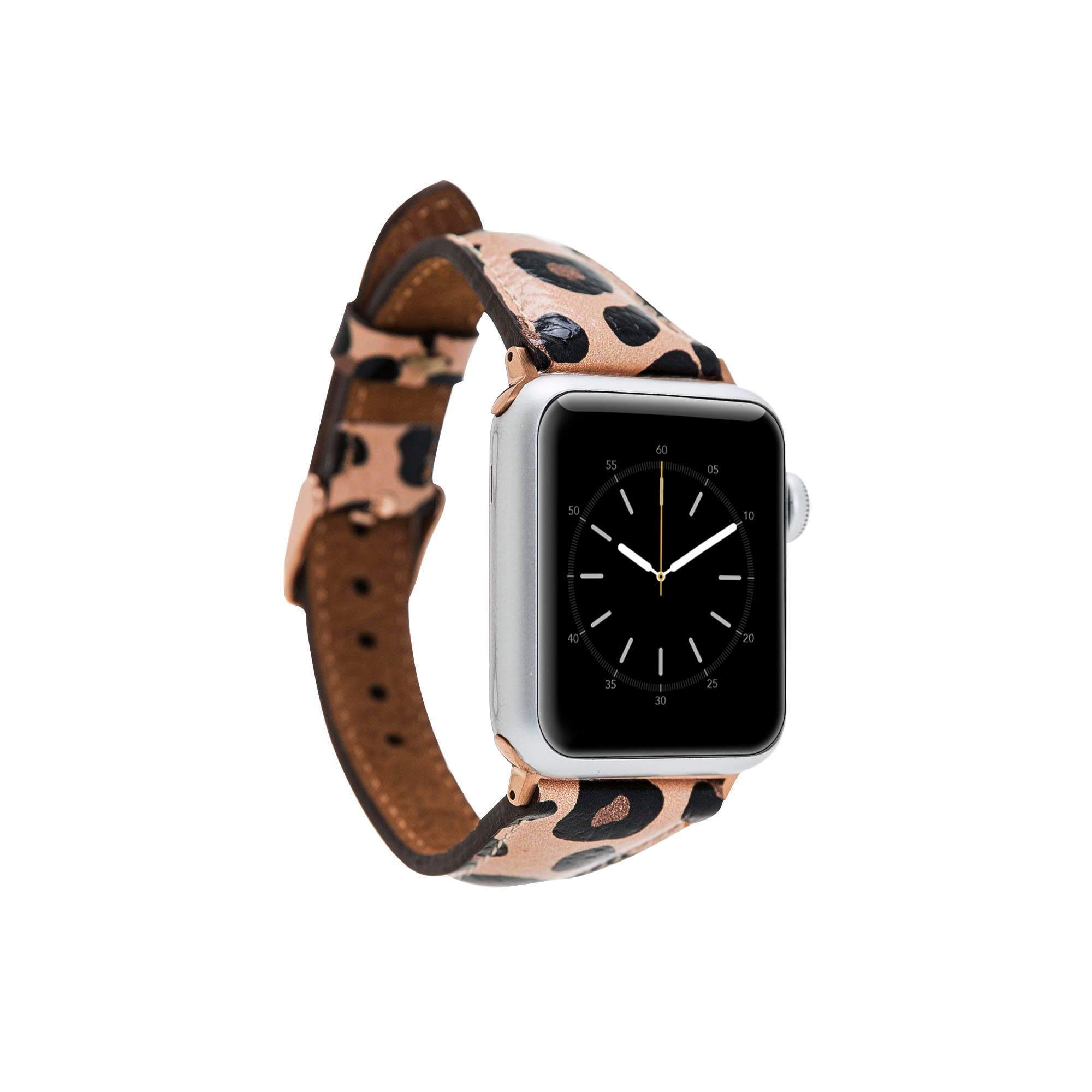 Bouletta Apple Watch Uyumlu Deri Kordon 42-44-45mm Slim LE02N