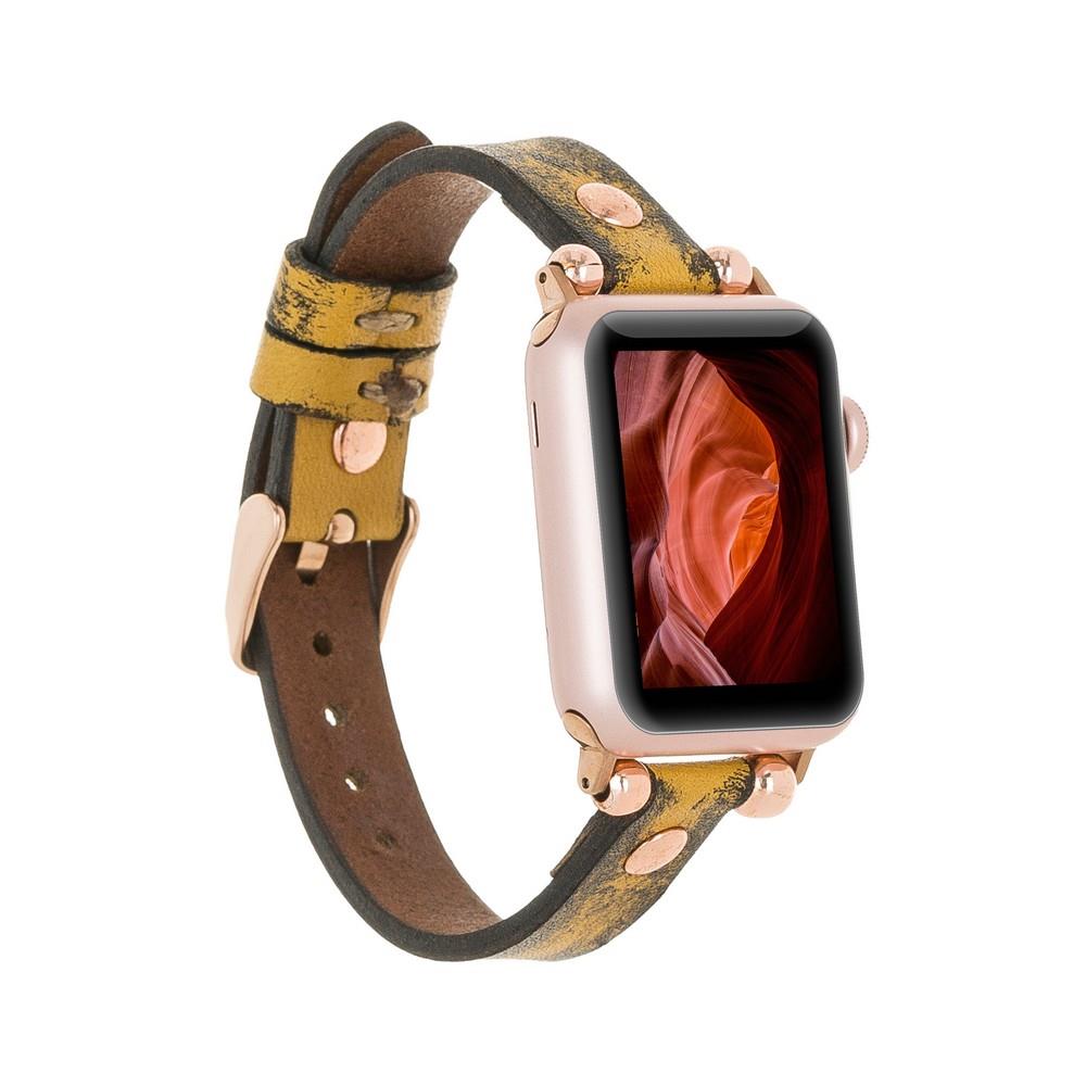 Bouletta Apple Watch Uyumlu Deri Kordon 38-40-41mm RT V24SEF