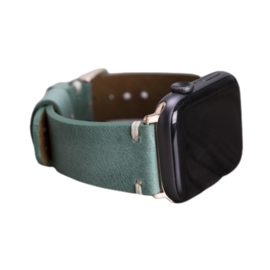 Bouletta Apple Watch Uyumlu Deri Kordon 42-44-45mm Orfe CZ12