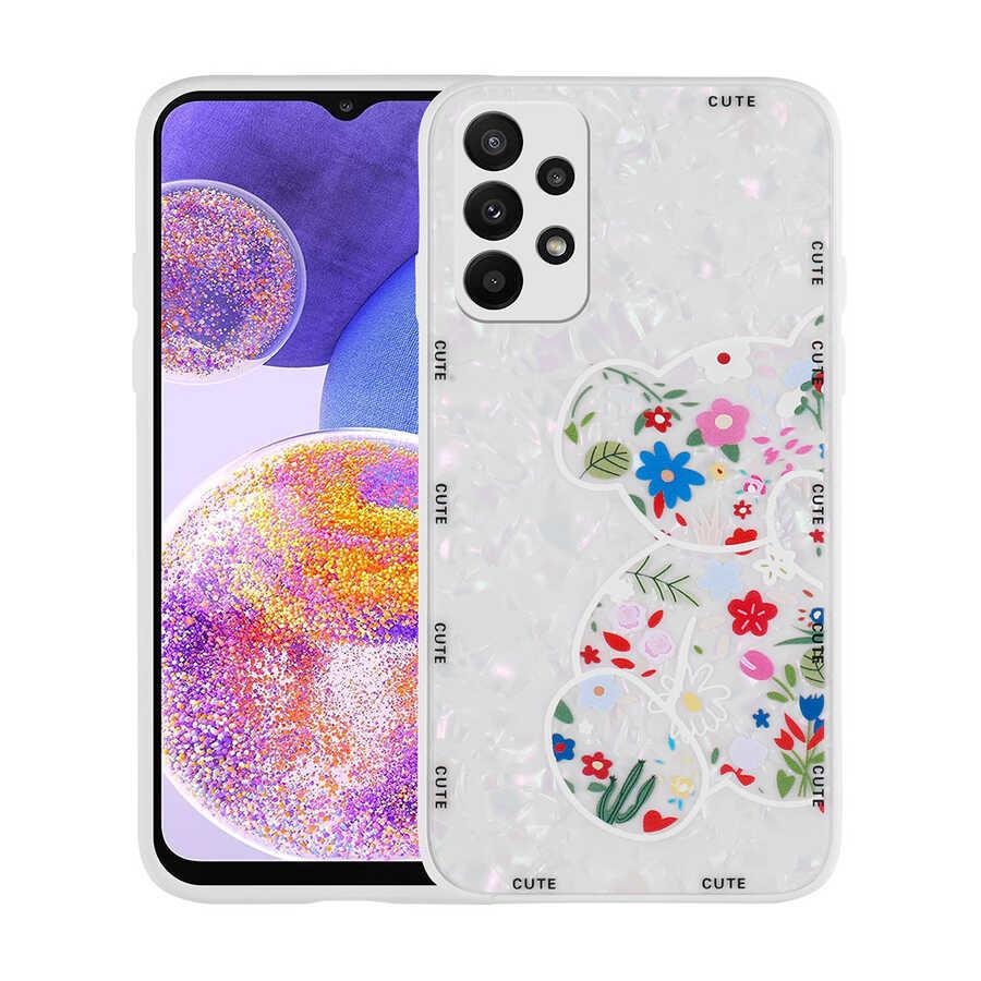 Galaxy A33 5G Kılıf Desenli Sert Silikon Zore Mumila Kapak