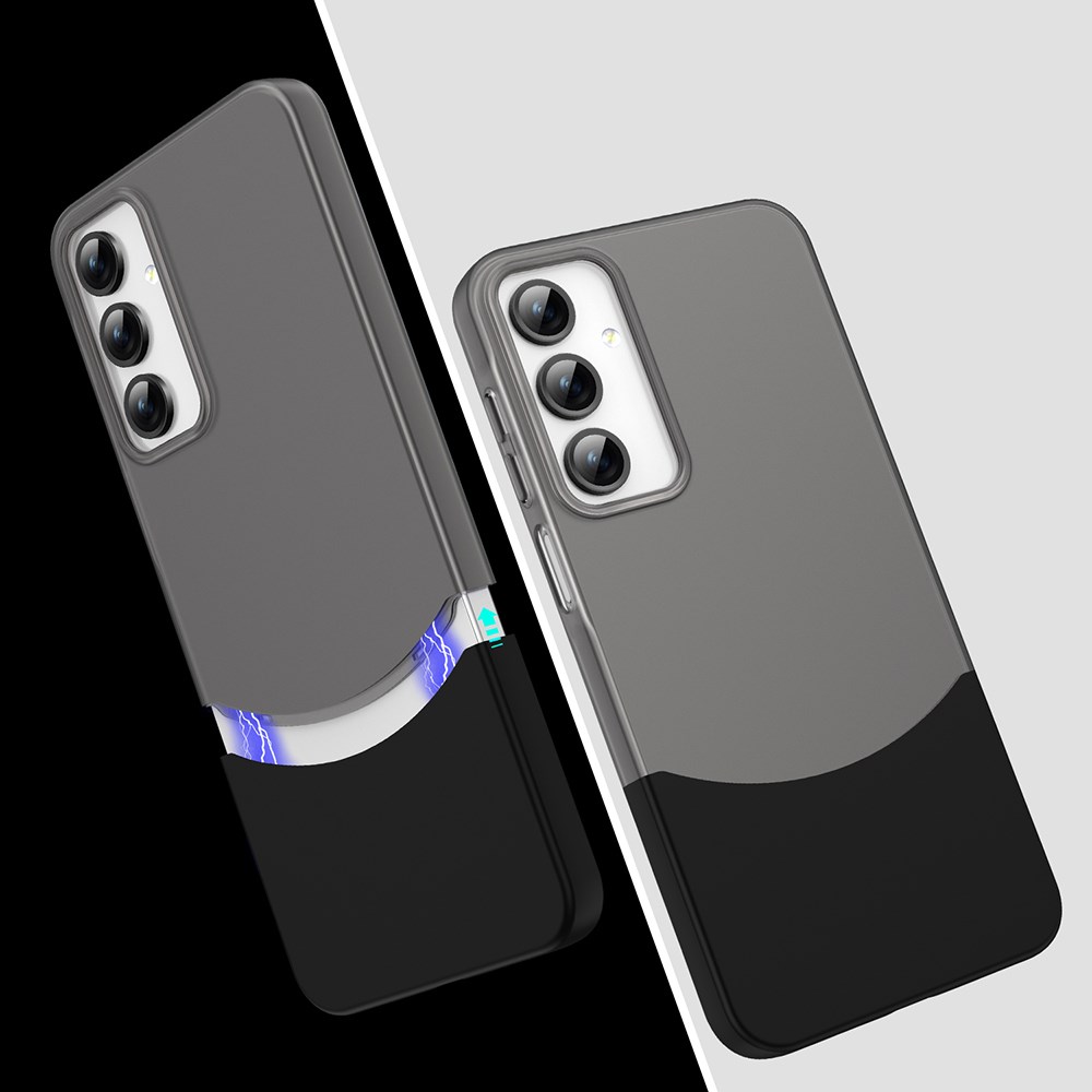 Galaxy A55 Kılıf Mıknatıslı Zore Duble Kapak