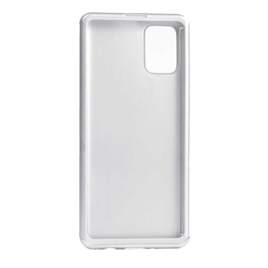 Galaxy A71 Kılıf Zore 360 3 Parçalı Rubber Kapak