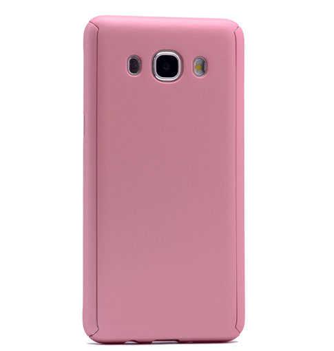 Galaxy J7 2016 Kılıf Zore 360 3 Parçalı Rubber Kapak
