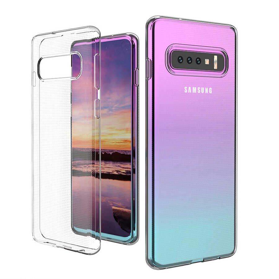 Galaxy S10 Plus Kılıf Zore Kamera Korumalı Süper Silikon Kapak