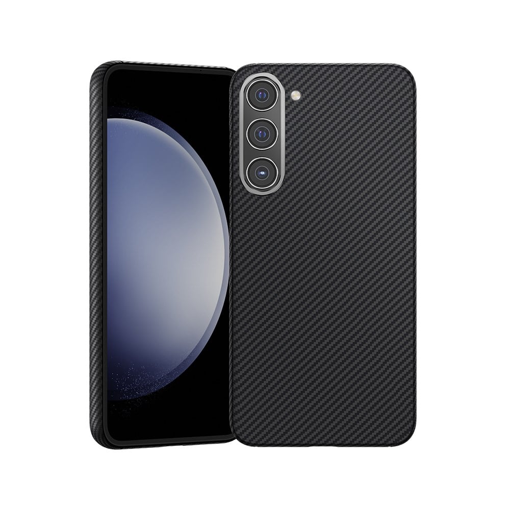 Galaxy S23 Plus Kılıf Benks M-safe Şarj Özellikli Magnetik ArmorAir 600D Kevlar Karbon Fiber Kapak
