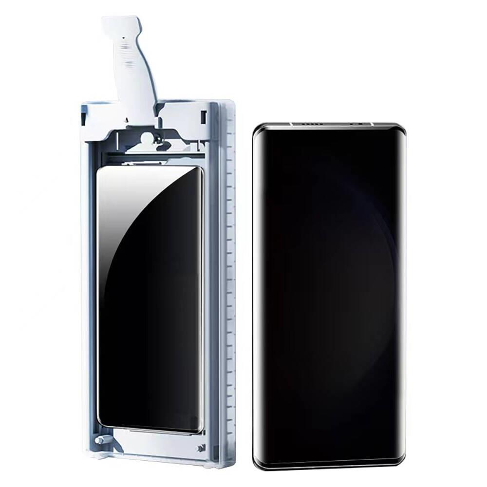 Galaxy S23 Ultra Zore Uygulama Aparatlı 6in1 Easy Privacy Body Ekran Koruyucu