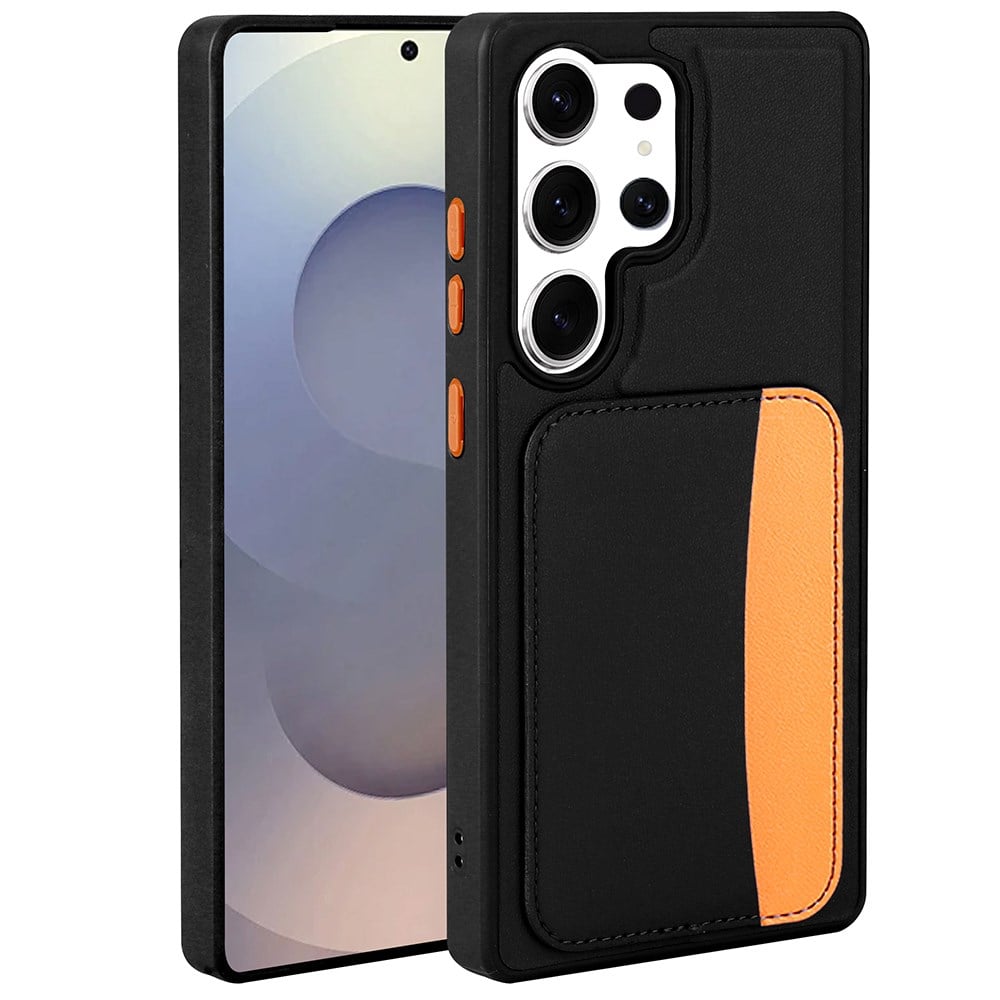 Galaxy S24 Ultra Kılıf Kartlıklı Zore X-Kart Silikon Kapak