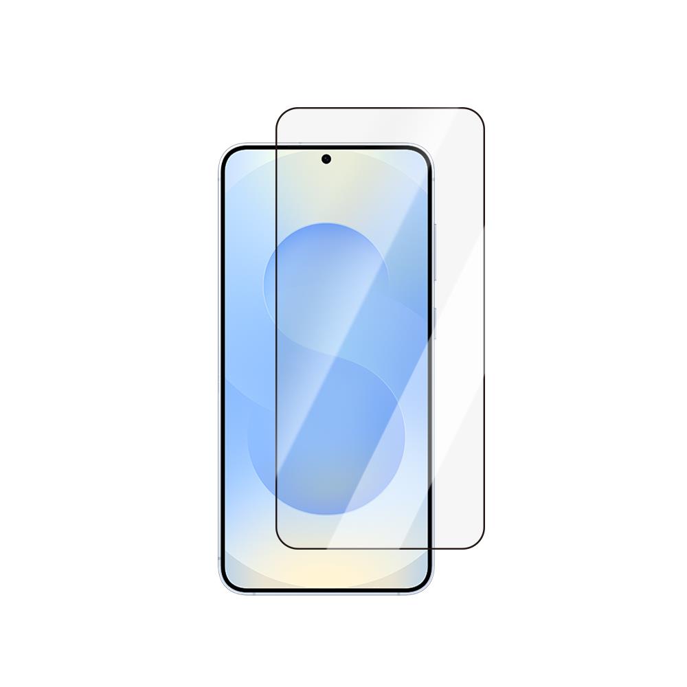 Galaxy S25 CaseWorld 0.25mm HD 3D Temperli Cam Ekran Koruyucu + Uygulama Aparatlı