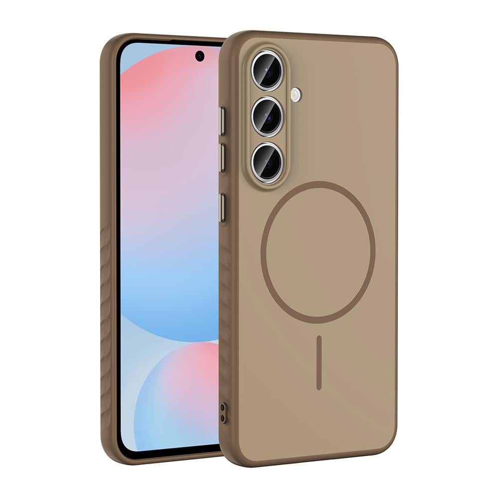 Galaxy S25 FE Kılıf M-safe Şarj Özellikli Zore Tea Kapak