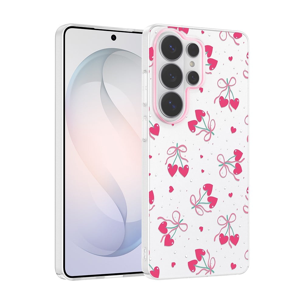 Galaxy S25 Ultra Kılıf Kamera Korumalı Desenli Zore Klip Kapak