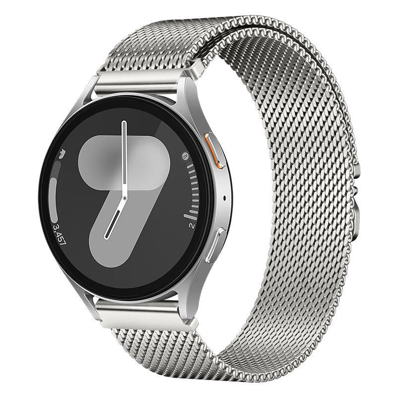 Galaxy Watch 3 45mm Zore KRD-25 Metal Hasır Kordon