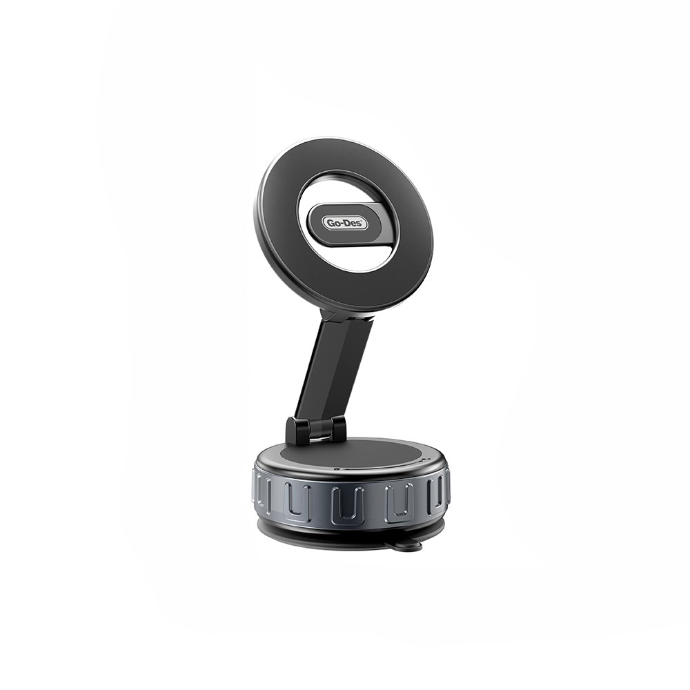 Go Des GD-HD241 360 Derece Dönebilen Vakum Özellikli Magnetik Telefon Tutucu