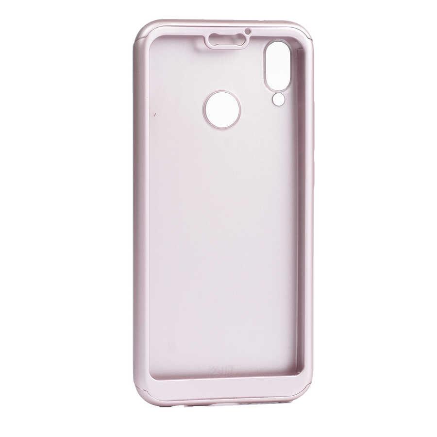Huawei P Smart 2019 Kılıf Zore 360 3 Parçalı Rubber Kapak