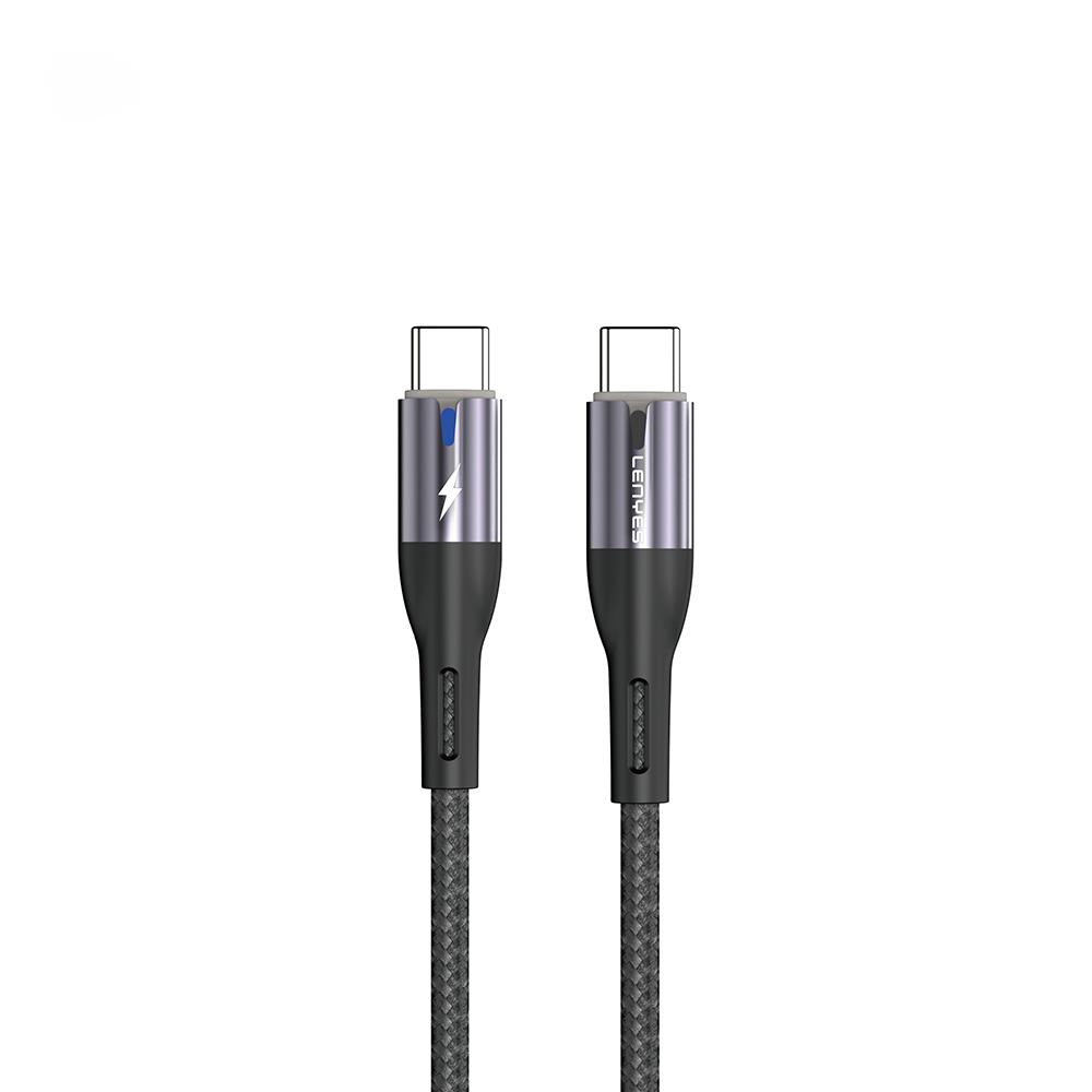 Lenyes LC535 Type-C to Type-C Hızlı Şarj Özellikli Data ve Şarj Kablosu 60W 1M