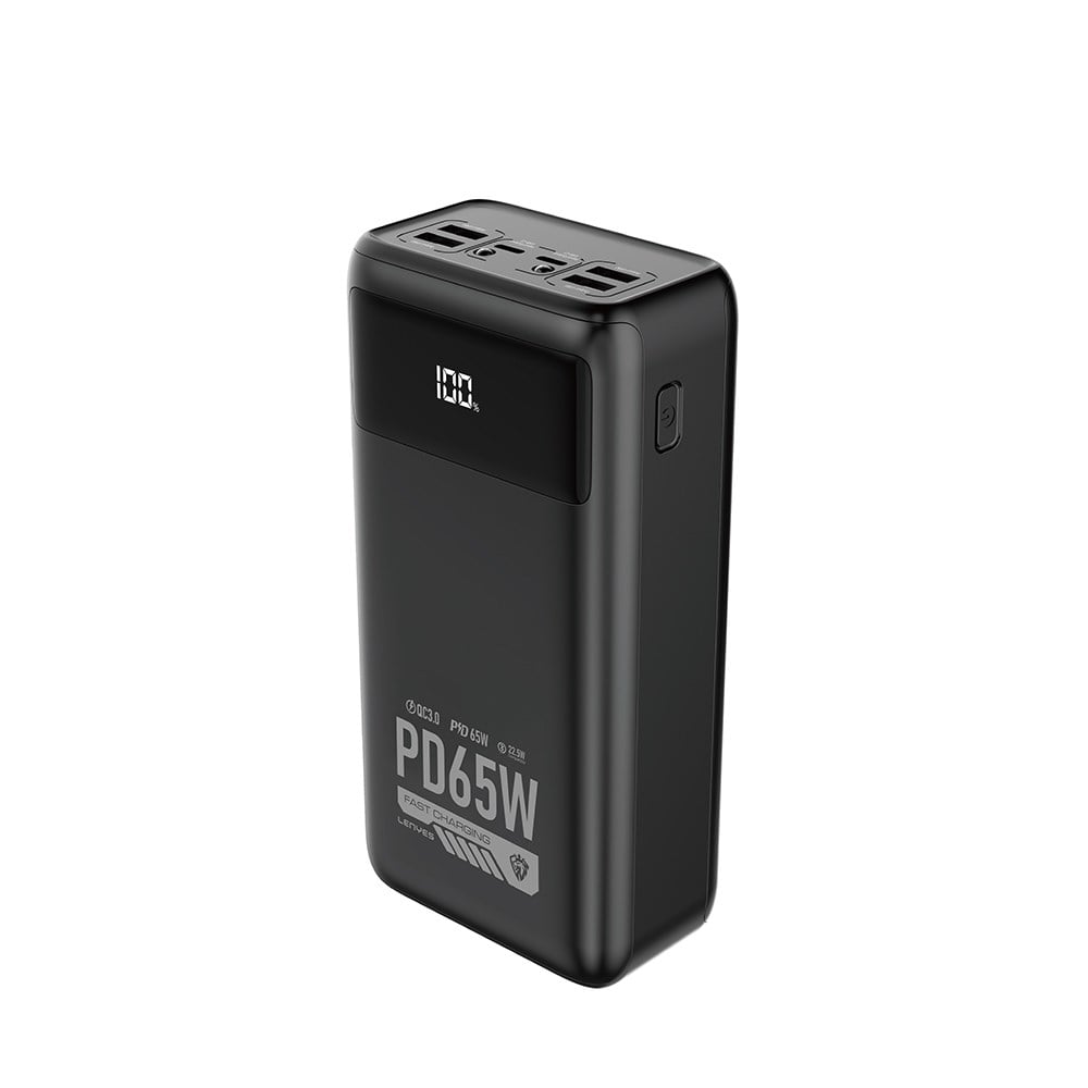 Lenyes PX591D Pro Hızlı Şarj Özellikli Dijital LED Göstergeli Taşınabilir Powerbank 65W 50000mAh