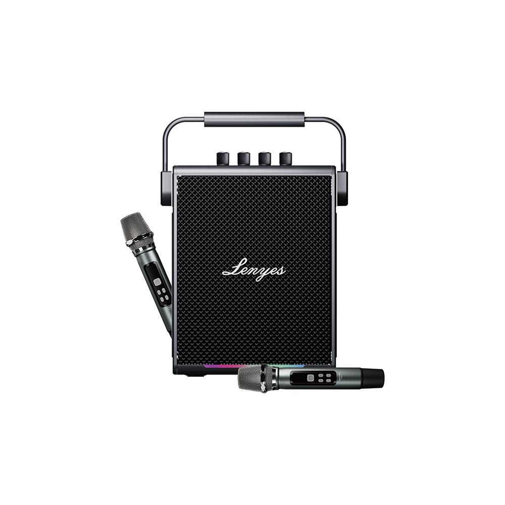 Lenyes Titan 1 Serisi RGB Işıklı Çift Mikrofonlu Bluetooth Speaker Hoparlör v5.3 5000mAh