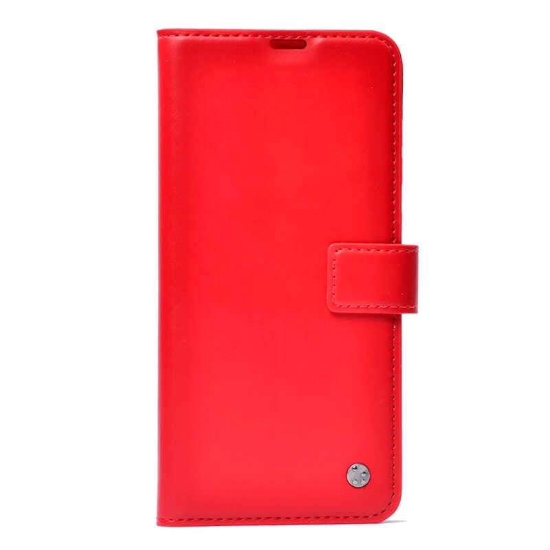 Realme C3 Kılıf Zore Kar Deluxe Kapaklı Kılıf