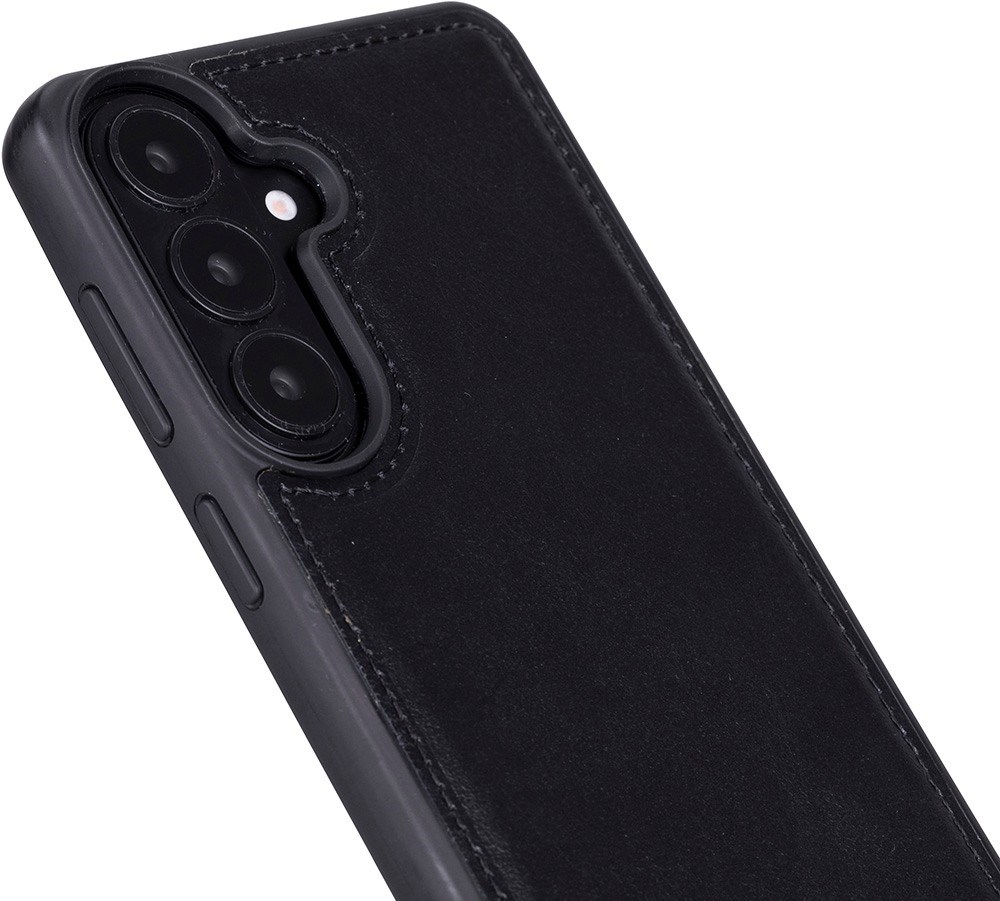 Samsung Galaxy S26 Plus Uyumlu Manyetik Hakiki Deri Cüzdan Kılıf ,Cüzdan Taşımaya Son, Kredi Kart Yuvalı, RFID Güvenlik