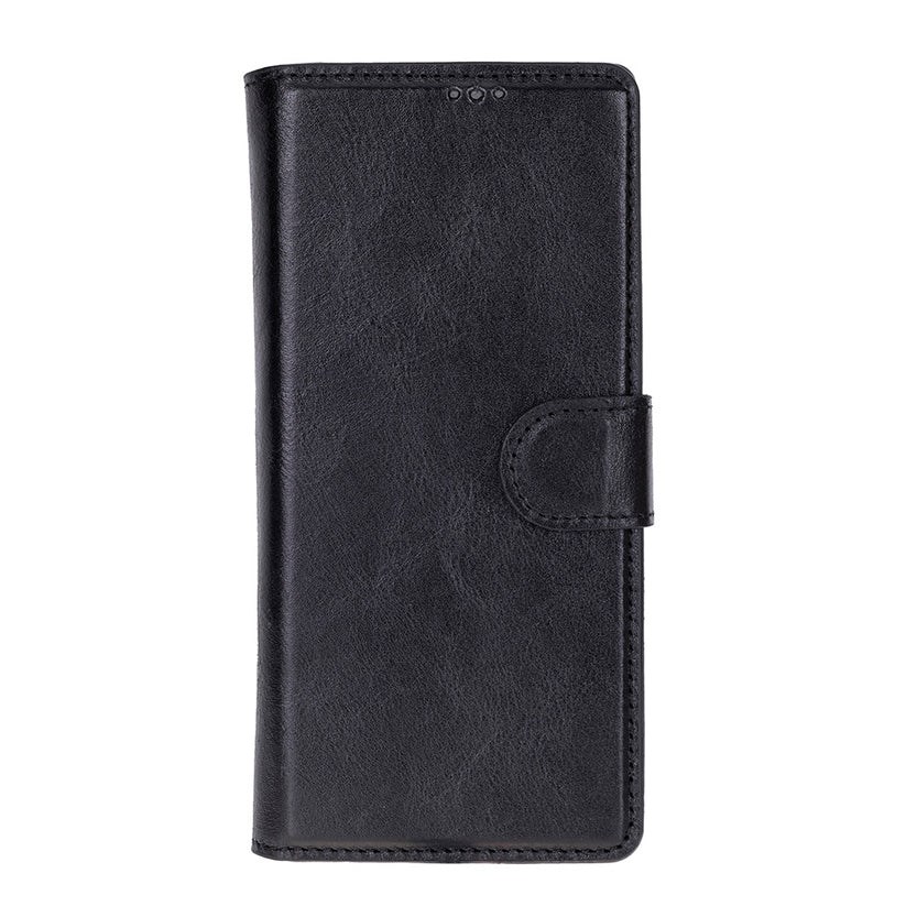 Samsung Galaxy Z Fold7 Uyumlu Manyetik Hakiki Deri Cüzdan Kılıf ,Cüzdan Taşımaya Son, Kredi Kart Yuvalı, RFID Güvenlik
