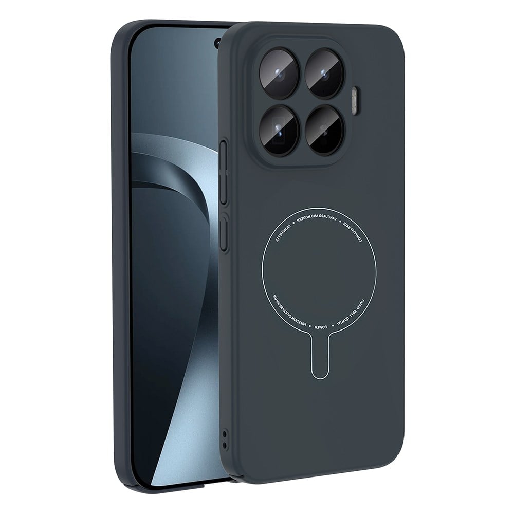 Xiaomi 17T Kılıf M-Safe Şarj Özellikli Kamera Korumalı Zore Elio Sert PC Kapak