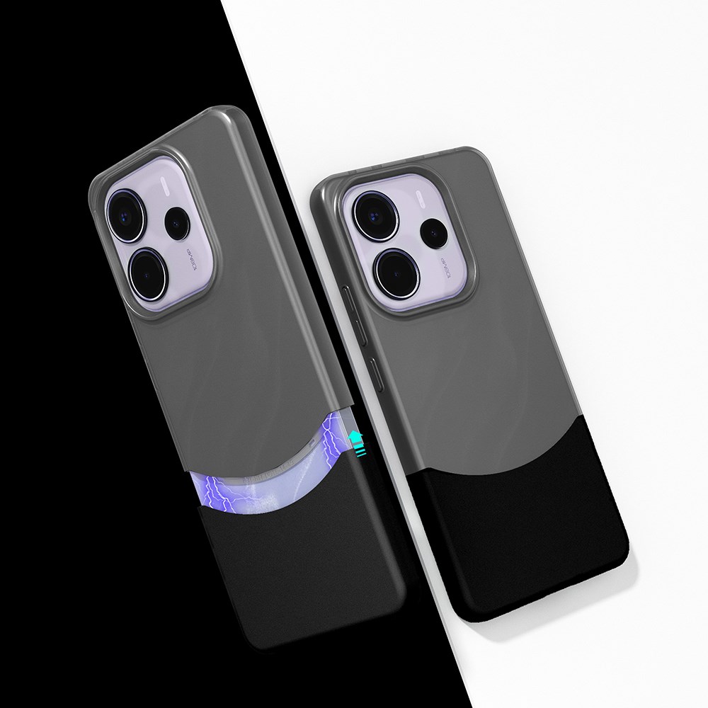 Xiaomi Redmi Note 14 4G Kılıf Mıknatıslı Zore Duble Kapak