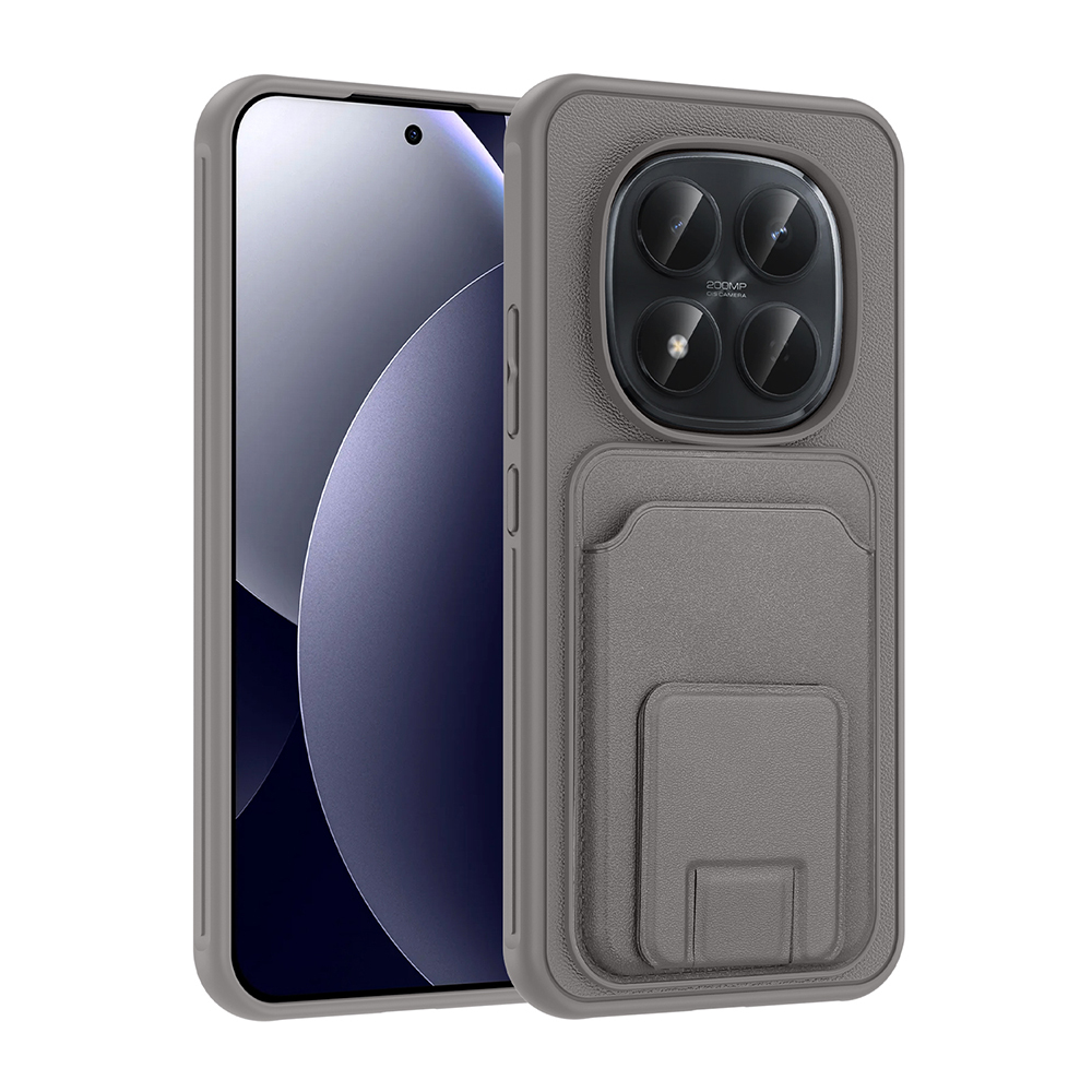 Xiaomi Redmi Note 15 Pro Kılıf Kartlıklı TPU Zore Bikart Kapak