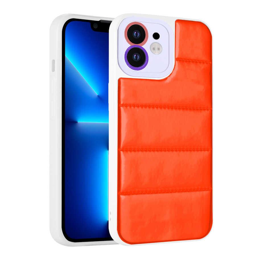 Apple iPhone 11 Kılıf Kamera Korumalı Airbagli Renkli Zore Seksek Kapak