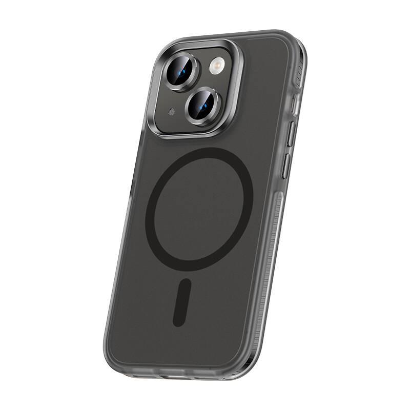 Apple iPhone 15 Plus Kılıf Airbagli Magsafe Wireless Şarj Özellikli Zore Klaptika Kapak