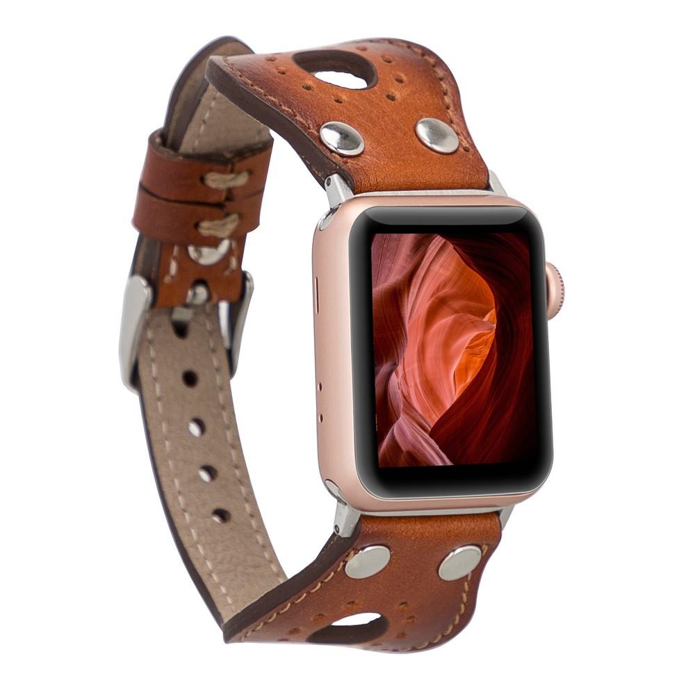 Bouletta Apple Watch Uyumlu Deri Kordon Ronda 38-40-41mm ST RST2E