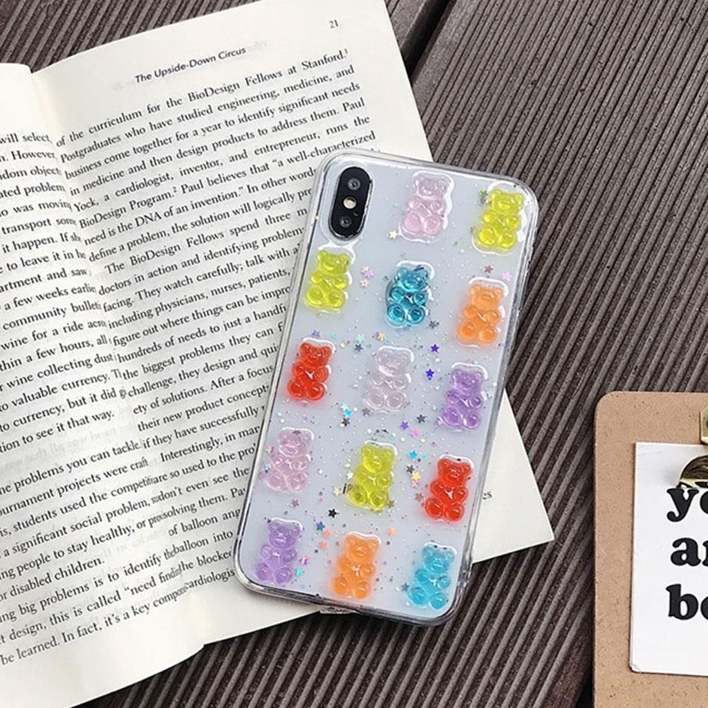 Oppo A5s 3d Kabartmalı Ayıcık Emoji Kılıf