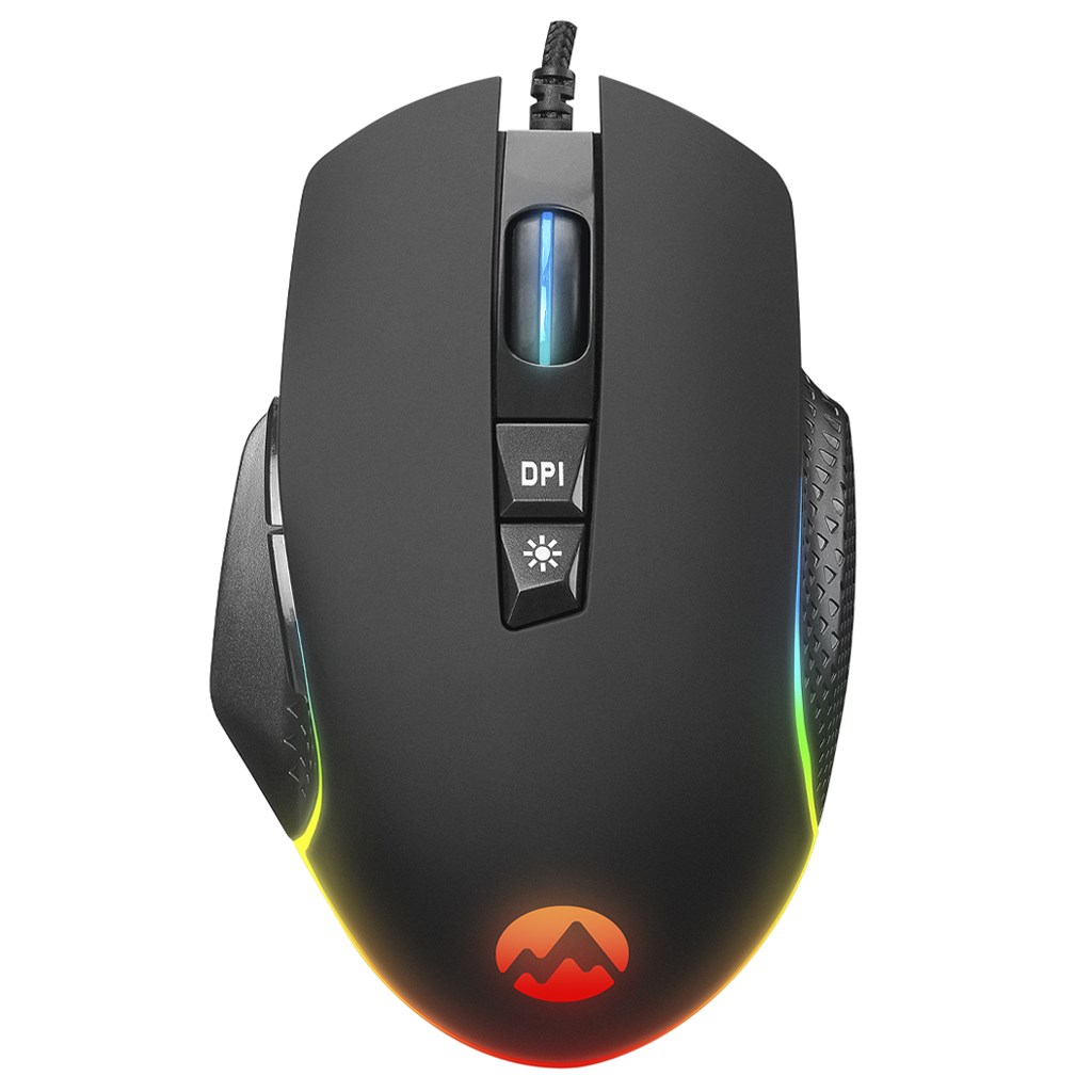 Everest RAGE-X2 RGB Makrolu Ergonomik Optik Kablolu Oyuncu Mouse