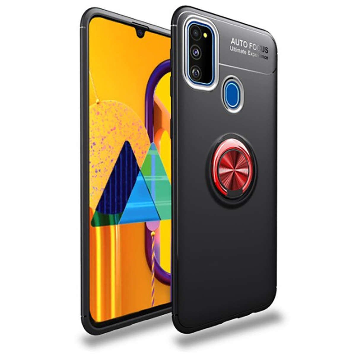 Galaxy M30S Kılıf Zore Ravel Silikon Kapak