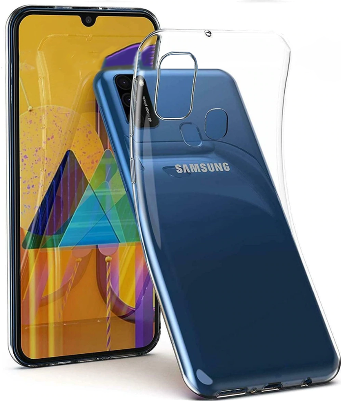 Galaxy M31 Kılıf Zore Süper Silikon Kapak