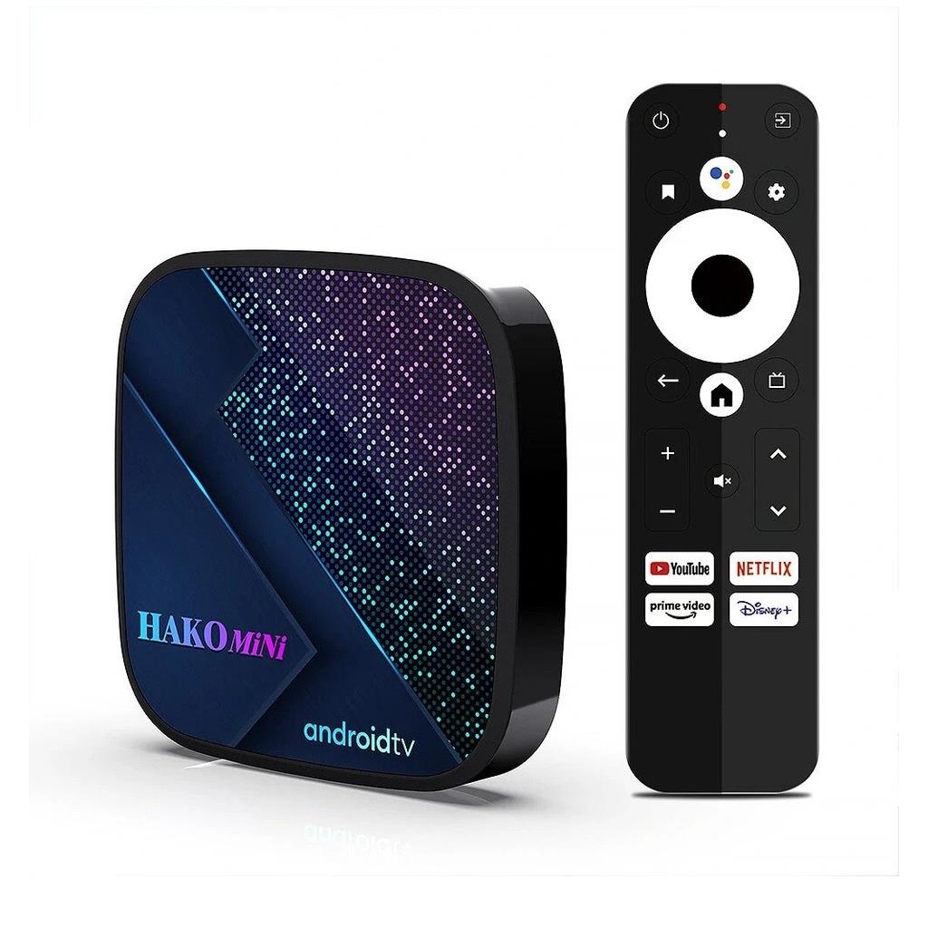 Hakomini 4K Google Lisanslı 2 GB Ram 16 GB Hafıza Wi-Fi Android 11 TV Box