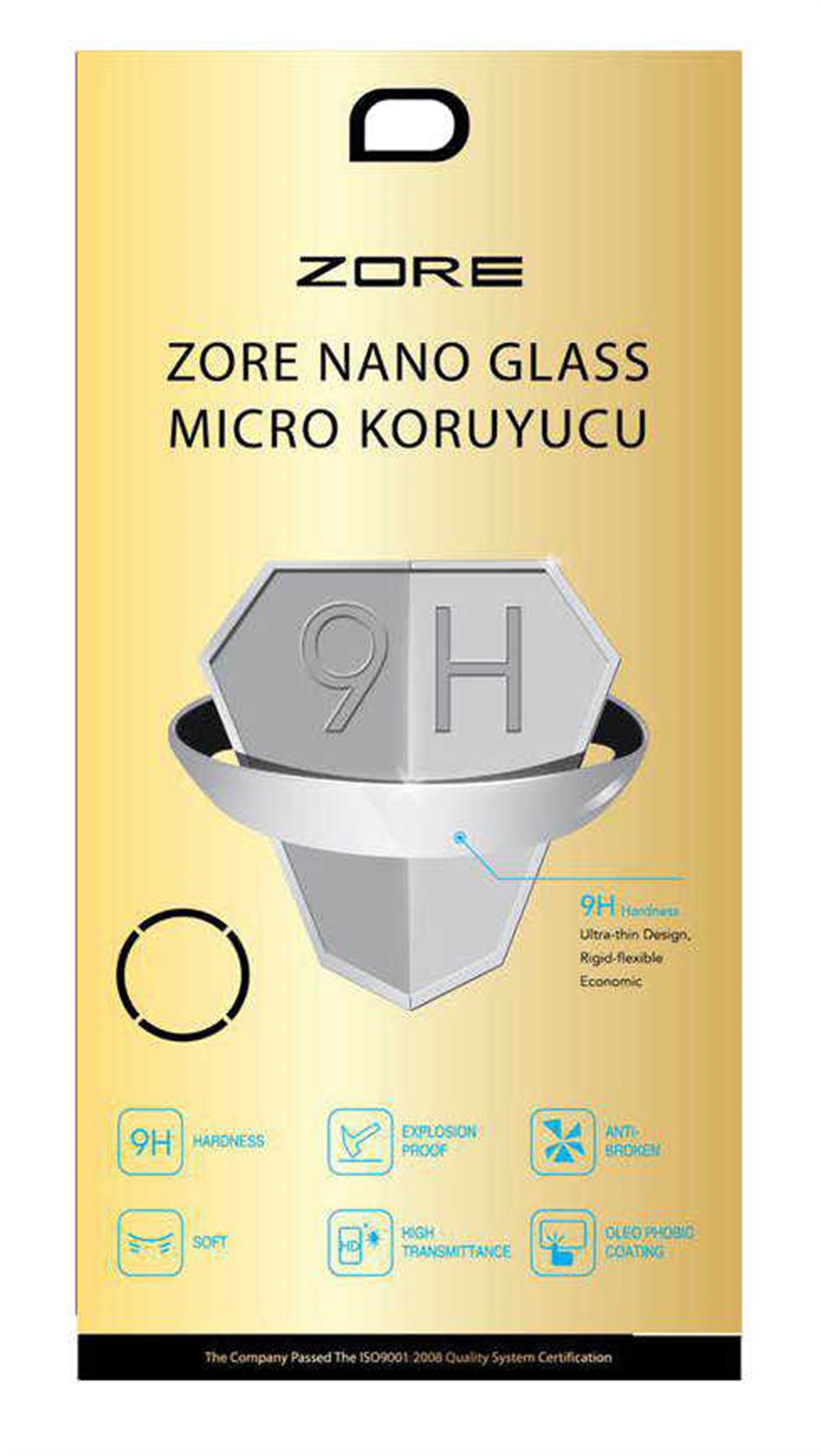 Huawei Mate 10 Lite Zore Nano Micro Temperli Ekran Koruyucu