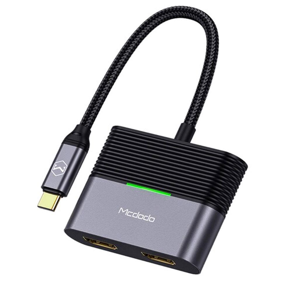 ŞARJ / DATA KABLOLARI Mcdodo HU-7390 3 In 1 Type-C HUB HDMIx2PD