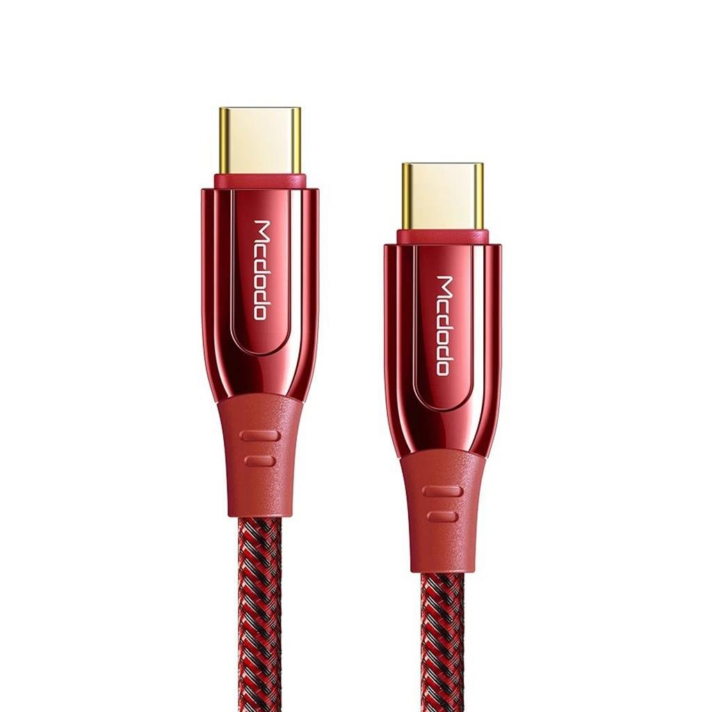 Mcdodo CA-8121 100W 5A 1.2M Type-C To Type-C Pd Hızlı Macbook Data-Şarj Kablosu