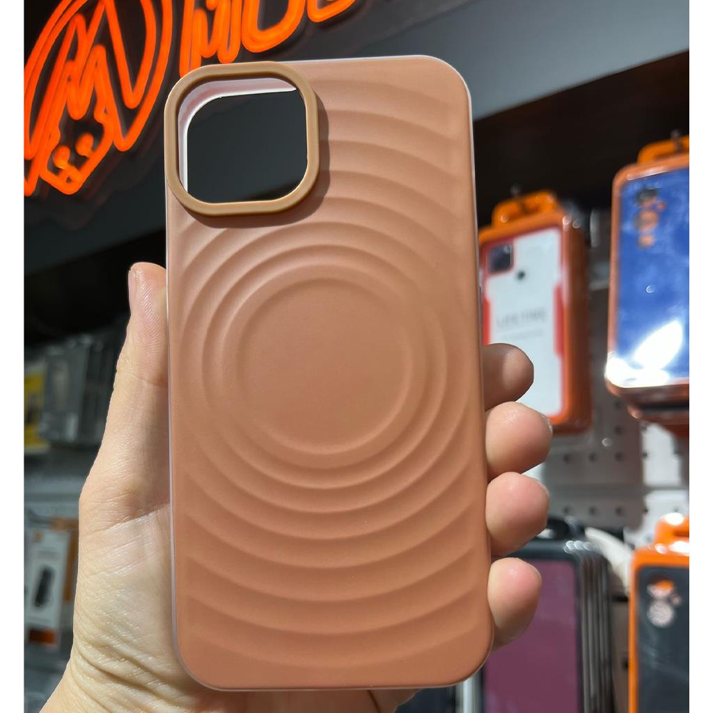 Apple iPhone 13/14 Dalga Dolgulu Silikon Kılıf