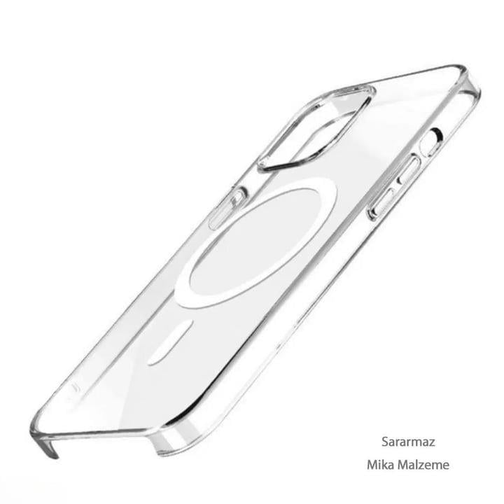 Apple iPhone 16 Animasyonlu Magsafe Şeffaf Kılıf