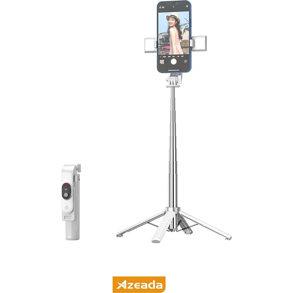 Azeada PD-P06 104cm Uzaktan Kumandalı 4 Ayak Tripod Katlanabilir Selfie Çubuğu