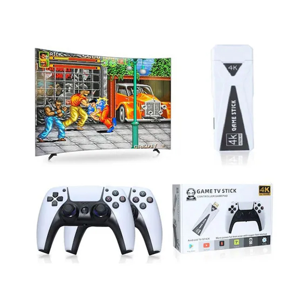 GLRTECH M10 4K Video Oyunu Konsolu Video Game Stick