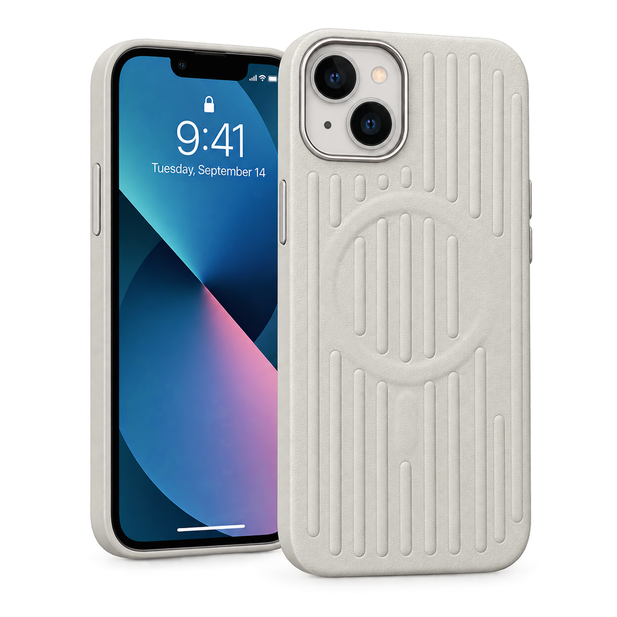iPhone 13 BCase Rimowa Deri Kabartma Kapak