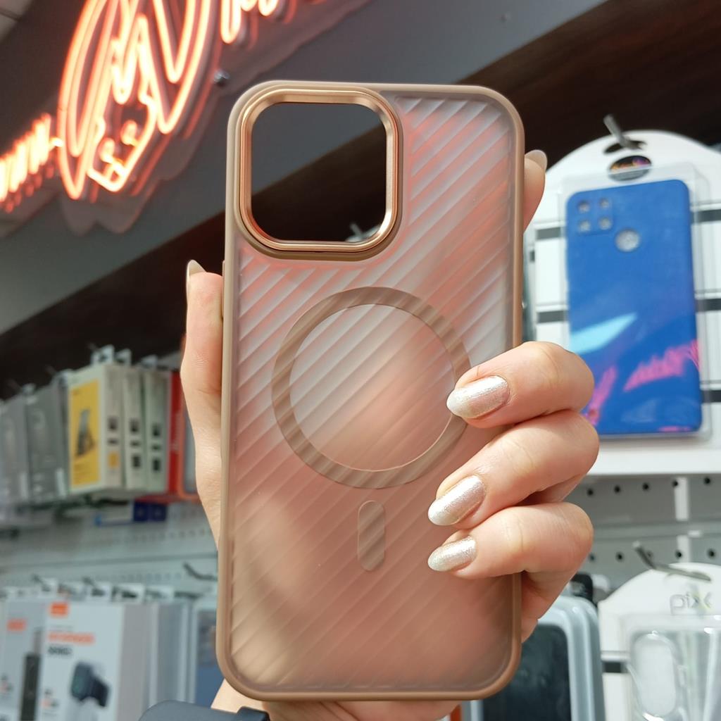 İphone 16 Plus Magsafe Özellikli Matrix Kapak