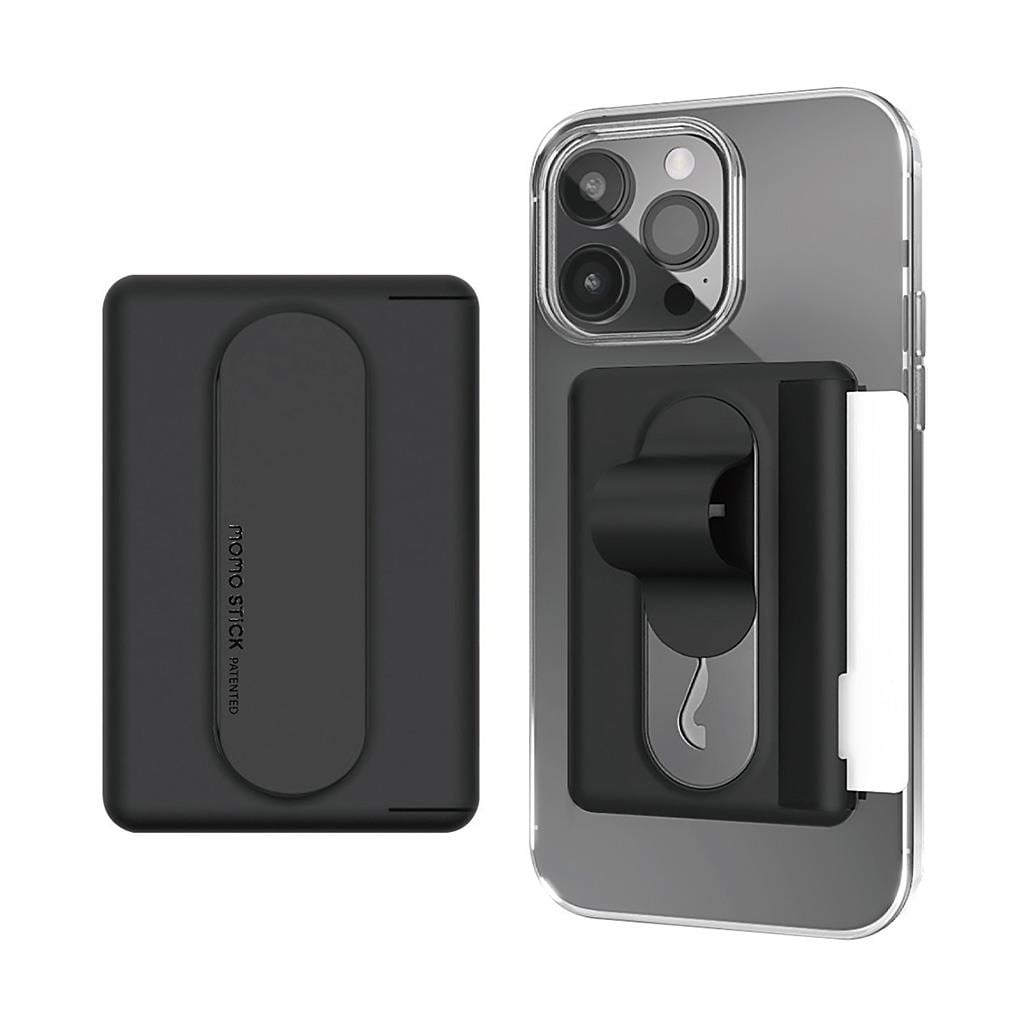 Mag Card Grip Magsafe Kartlıklı Akıllı Telefon Parmak Tutucu Momo Stick