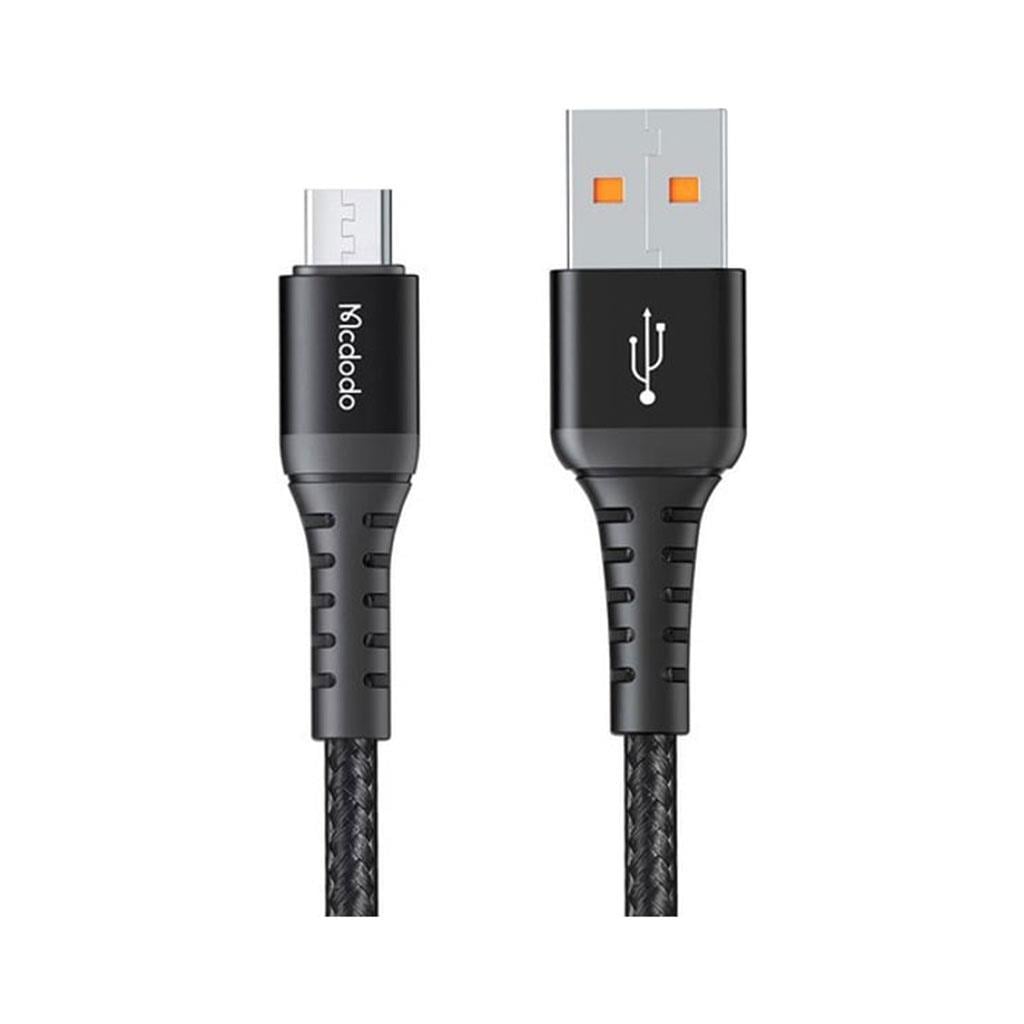 Mcdodo CA-2280 0.2 Metre Örgü Micro USB QC 4.0 Şarj Kablosu